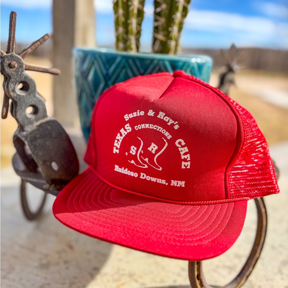 Vintage western snap back hat